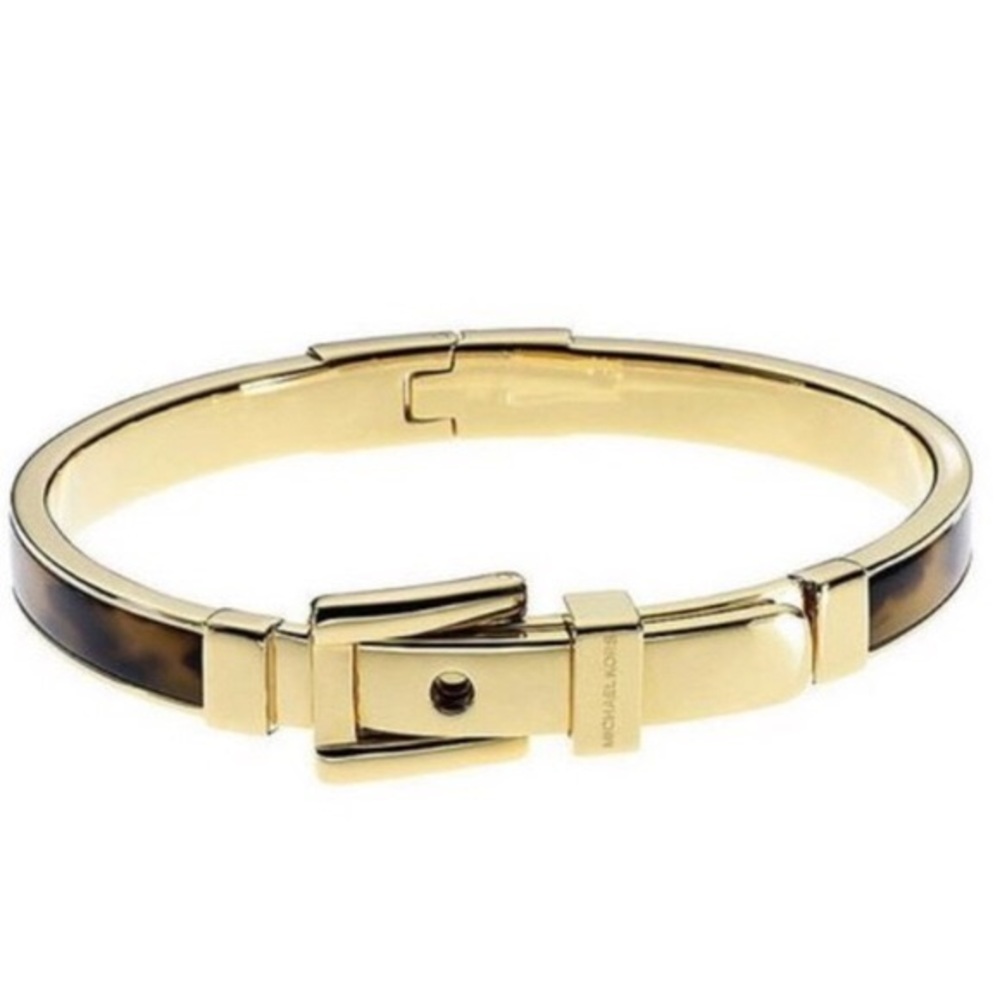 Michael Kors Tortoise Shell Buckle Bracelet